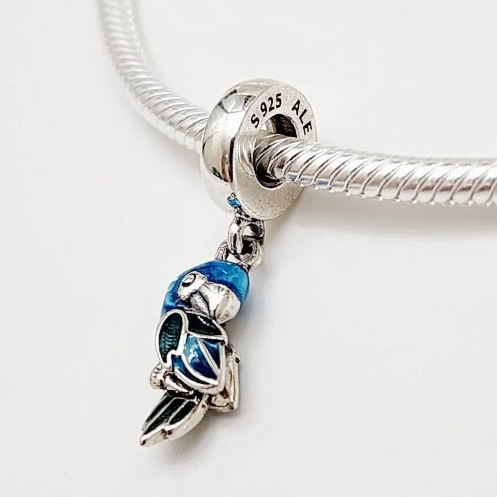 Pandora Jungle Paradise Parrot Dangle Charm